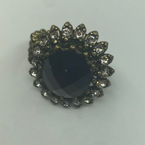 BLUE ANTIQUE GOLD RING